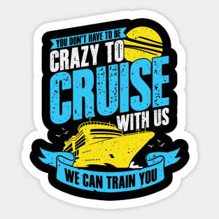 Cruising Cruise Ship Vacation Holiday Gift Sticker